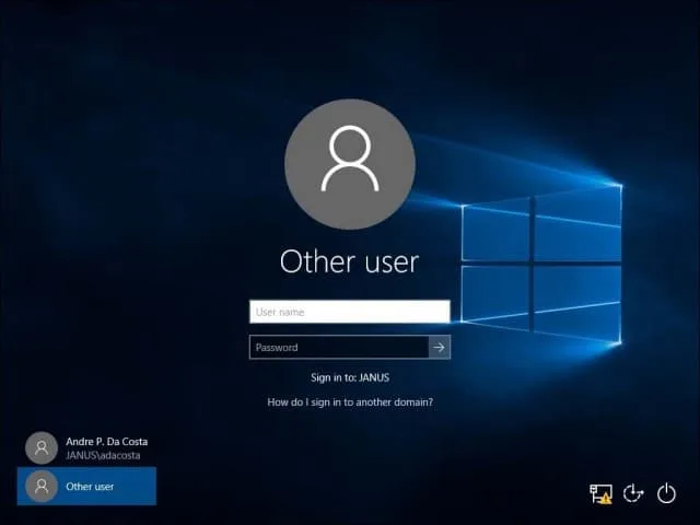 Logon user