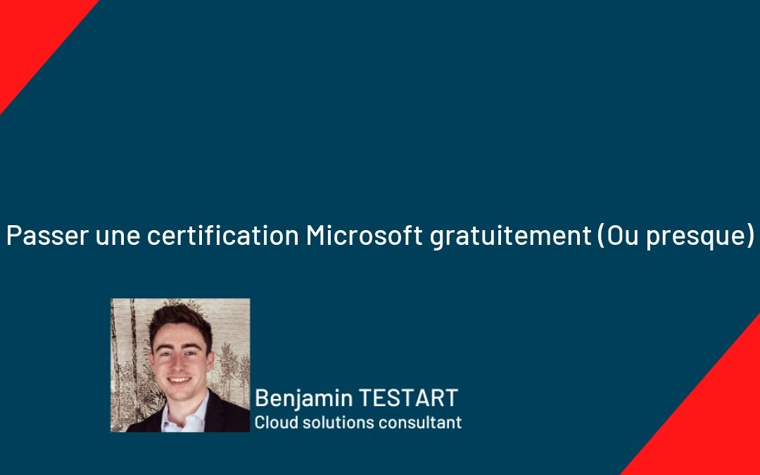 Passer une certification Microsoft gratuitement (Ou presque)