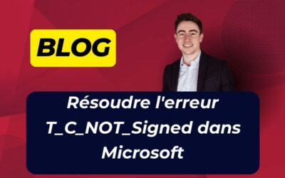Résoudre l’erreur T_C_NOT_Signed dans Microsoft Intune